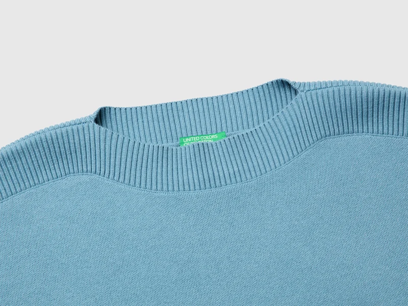 Kastenförmiger Jacquard-Pullover