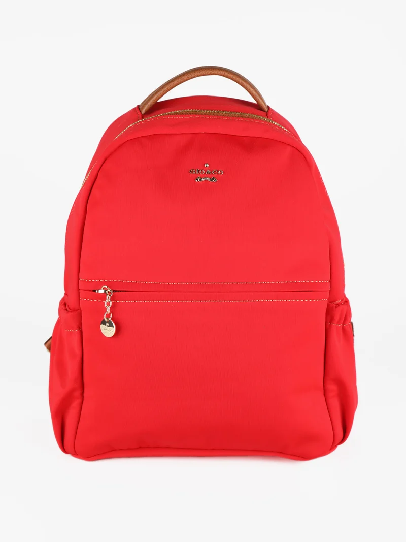 Zaino donna in tessuto - rosso