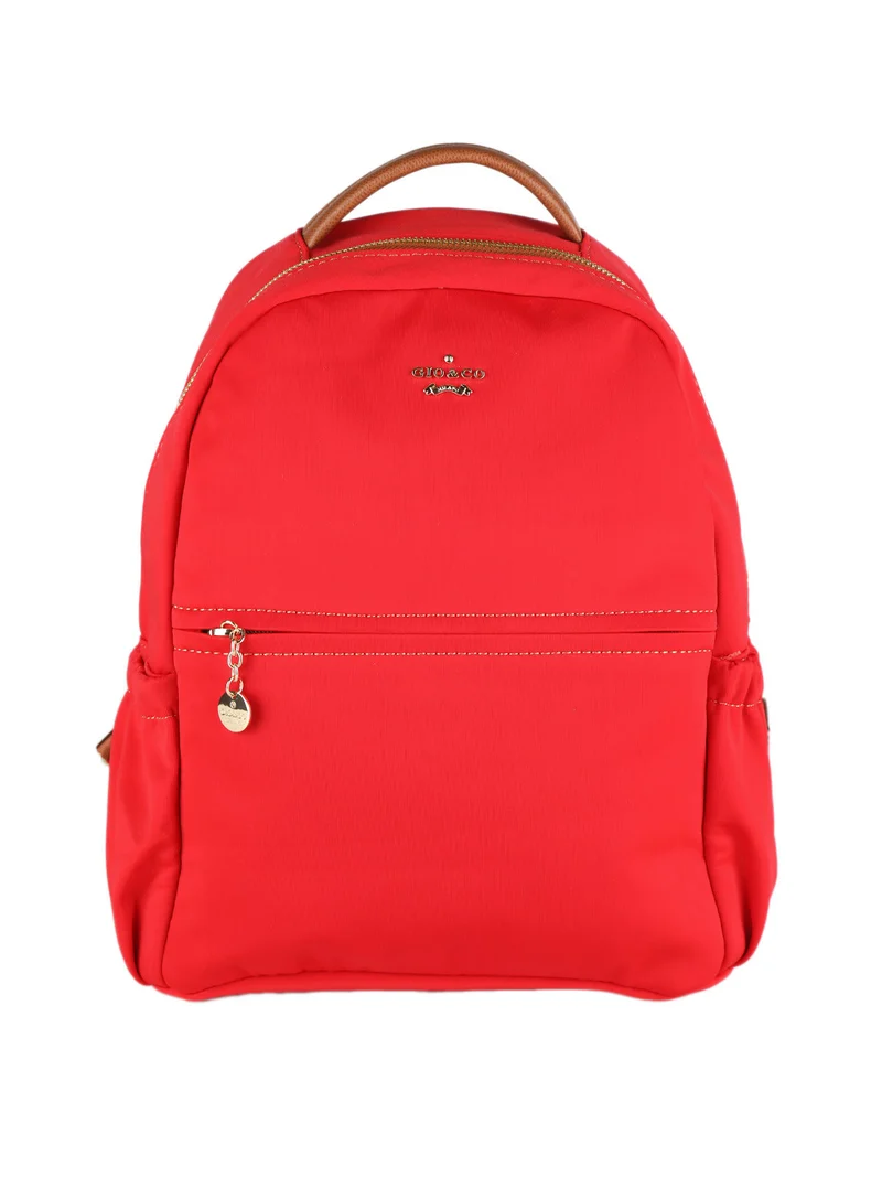 Zaino donna in tessuto - rosso