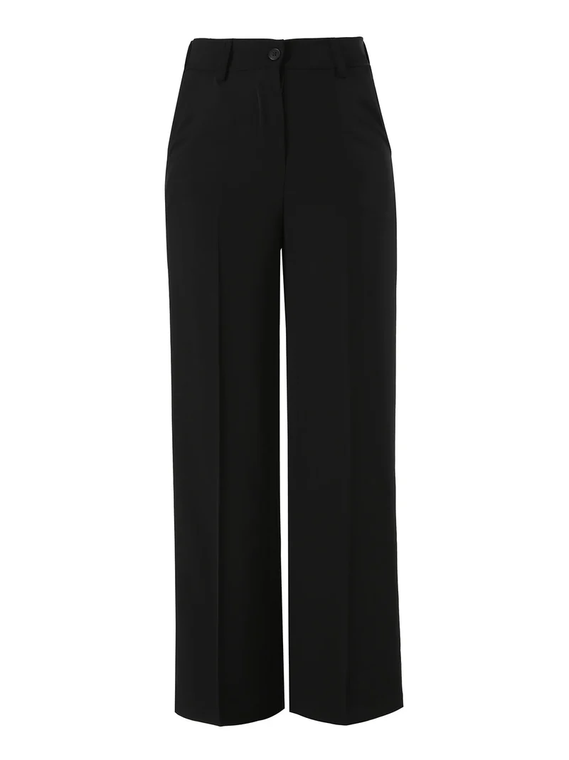 Completo elegante da donna con giacca e pantaloni - nero