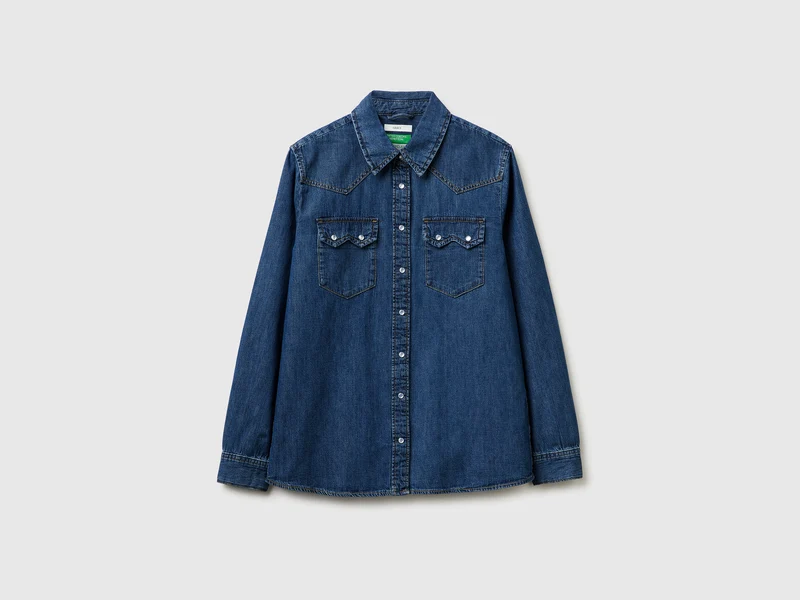 Western-Jeanshemd