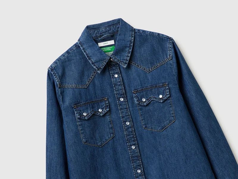 Western-Jeanshemd