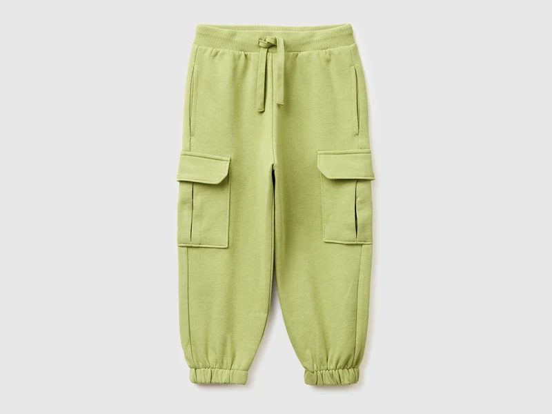 Fleece-Cargo-Jogginghose