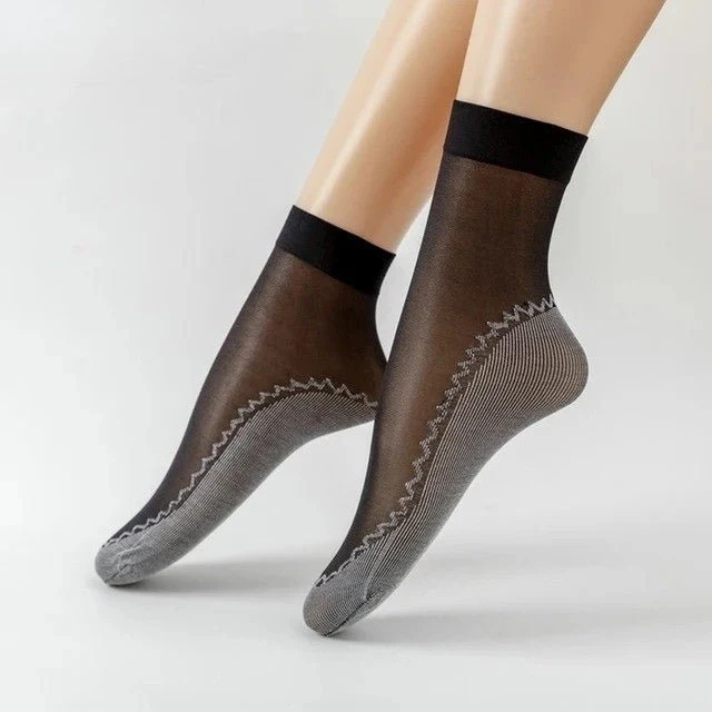 5+5 Gratis | Damen Anti-Rutsch Socken | Atmungsaktiv & Verstärkte Zehen | Unsichtbare No-Show Passform für Sommer