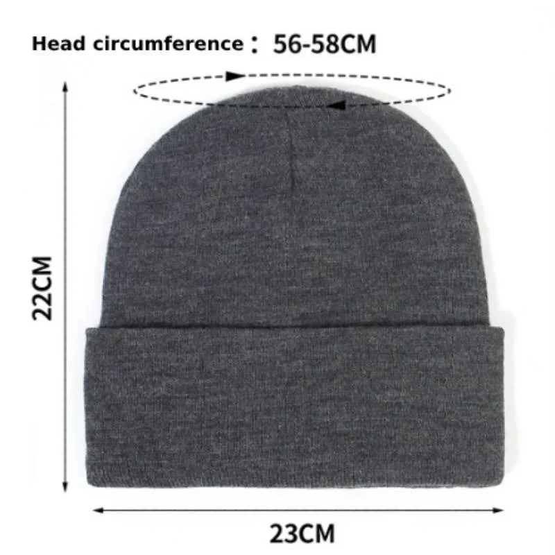 Unisex Beanie | Anti-Statik & Anti-Frizz | Weiches, Glattes Gewebe | Verwirrungsfreies Design