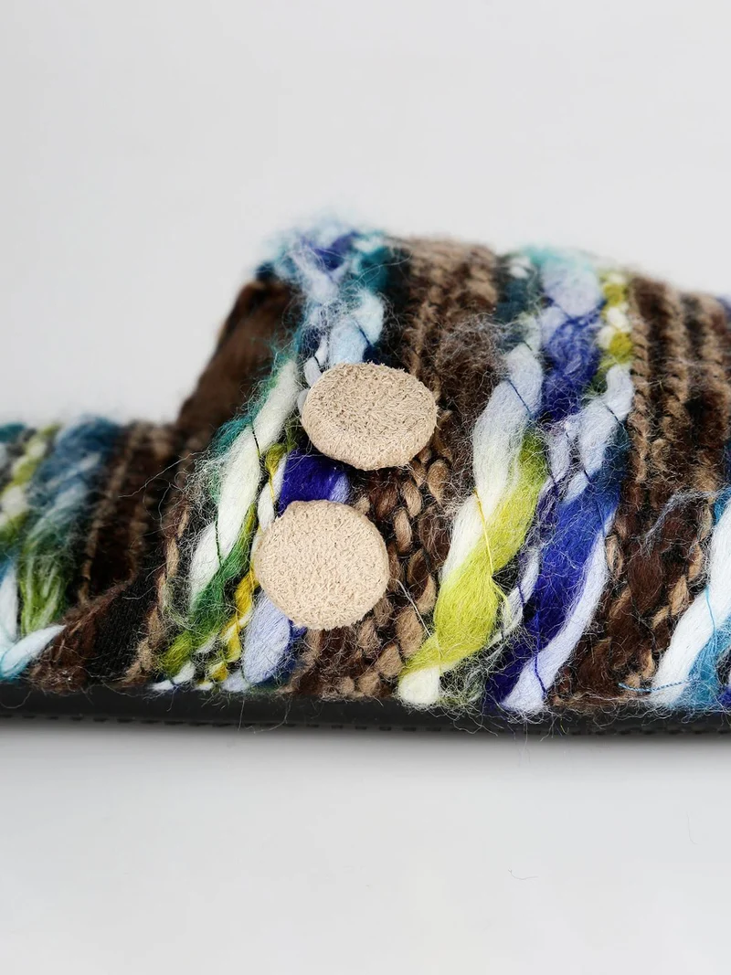 Pantofole basse colorate - multicolore