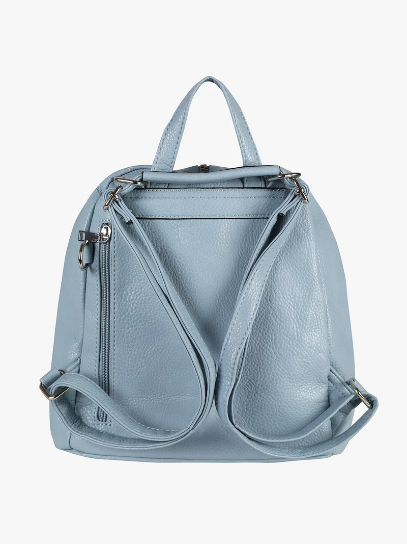 Zaino borsa donna 2 in 1 - azzurro