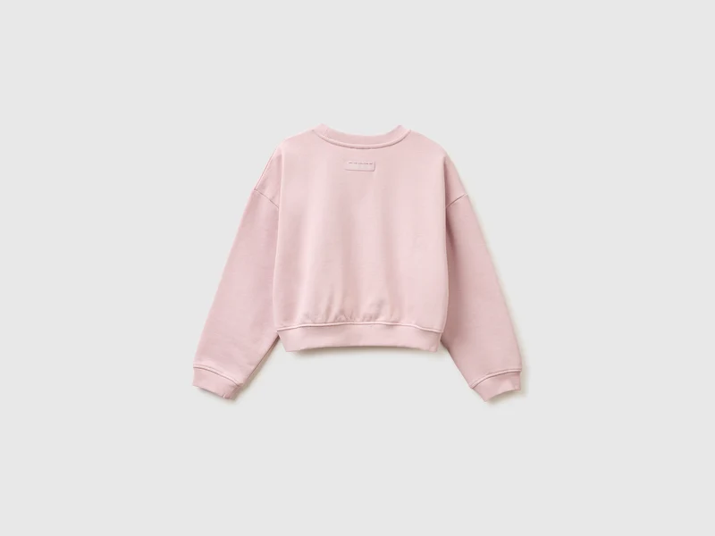 Kurz geschnittenes Sweatshirt