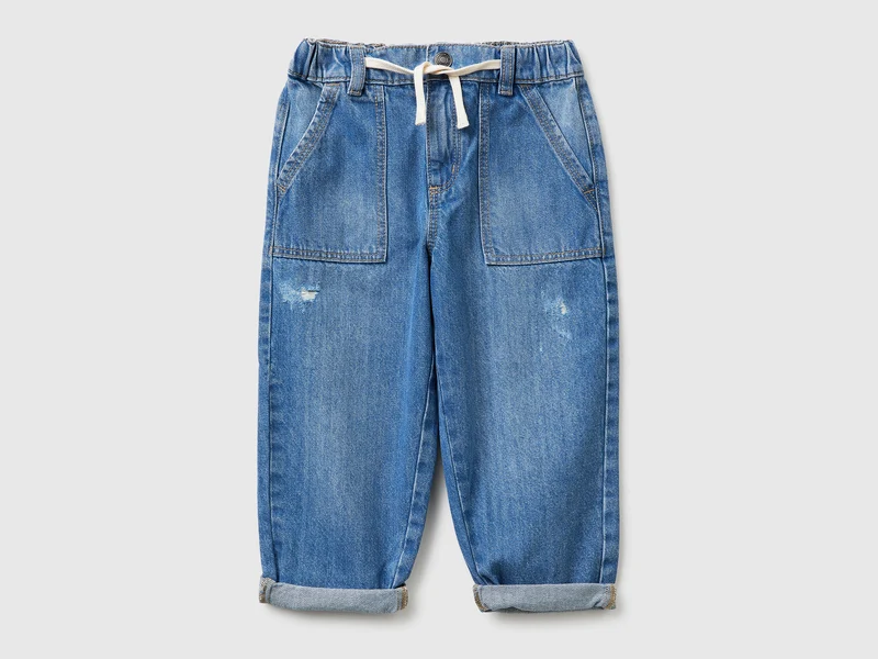 Jeans im Jogger-Stil