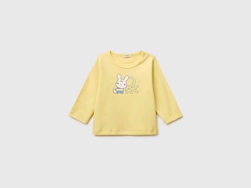 Bedrucktes T-Shirt aus Bio-Baumwolle