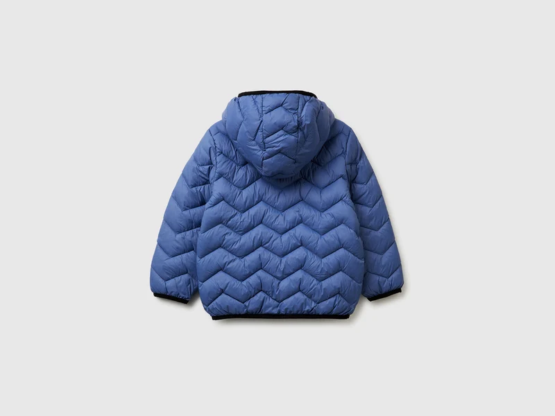 Wattierte Jacke mit Kapuze