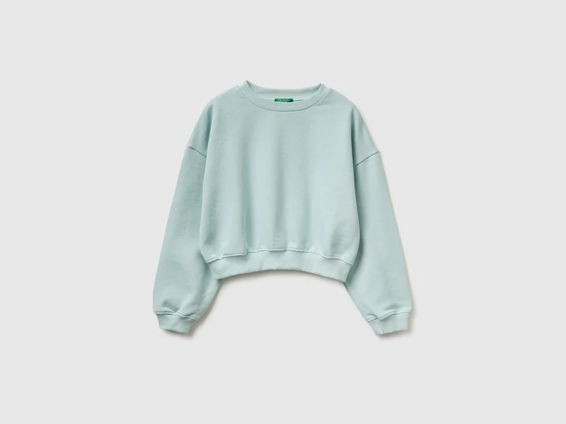 Kurz geschnittenes Sweatshirt