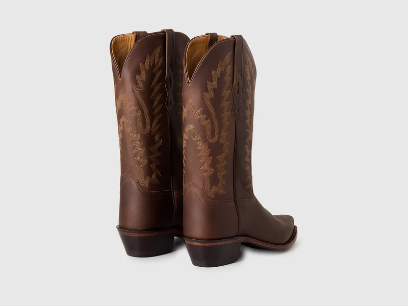Braune texanische Stiefel