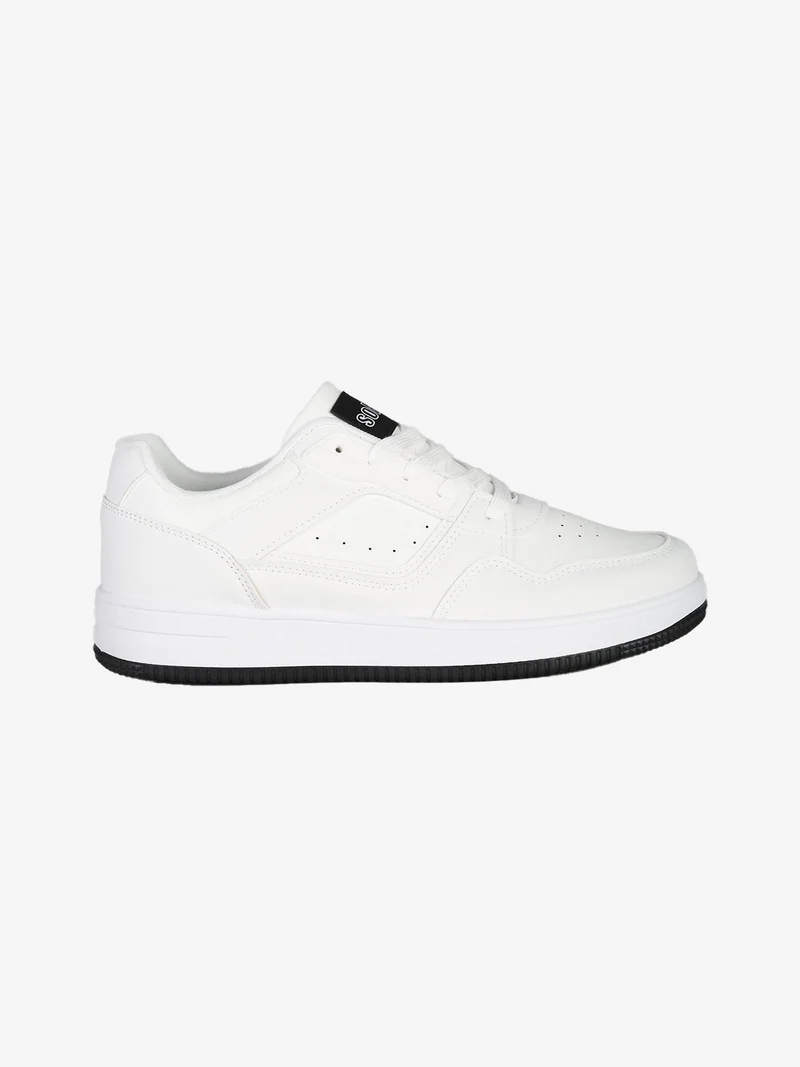 Sneakers da uomo stringate - bianco