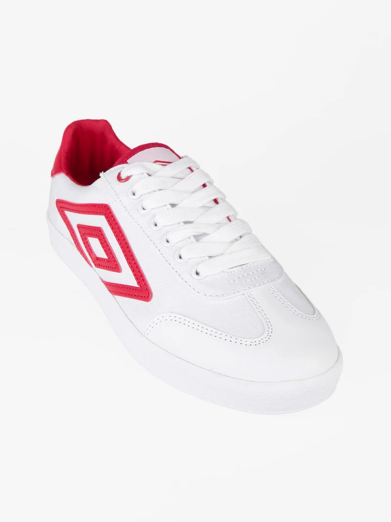 Sneakers basse in tela - rosso