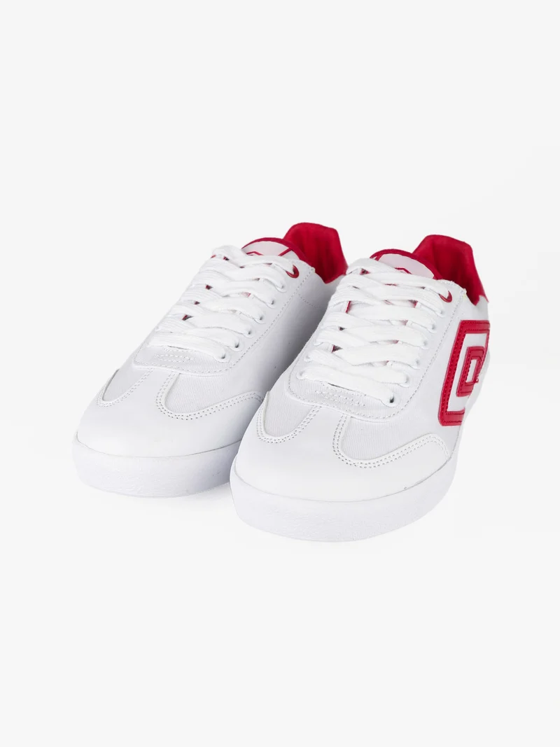 Sneakers basse in tela - rosso