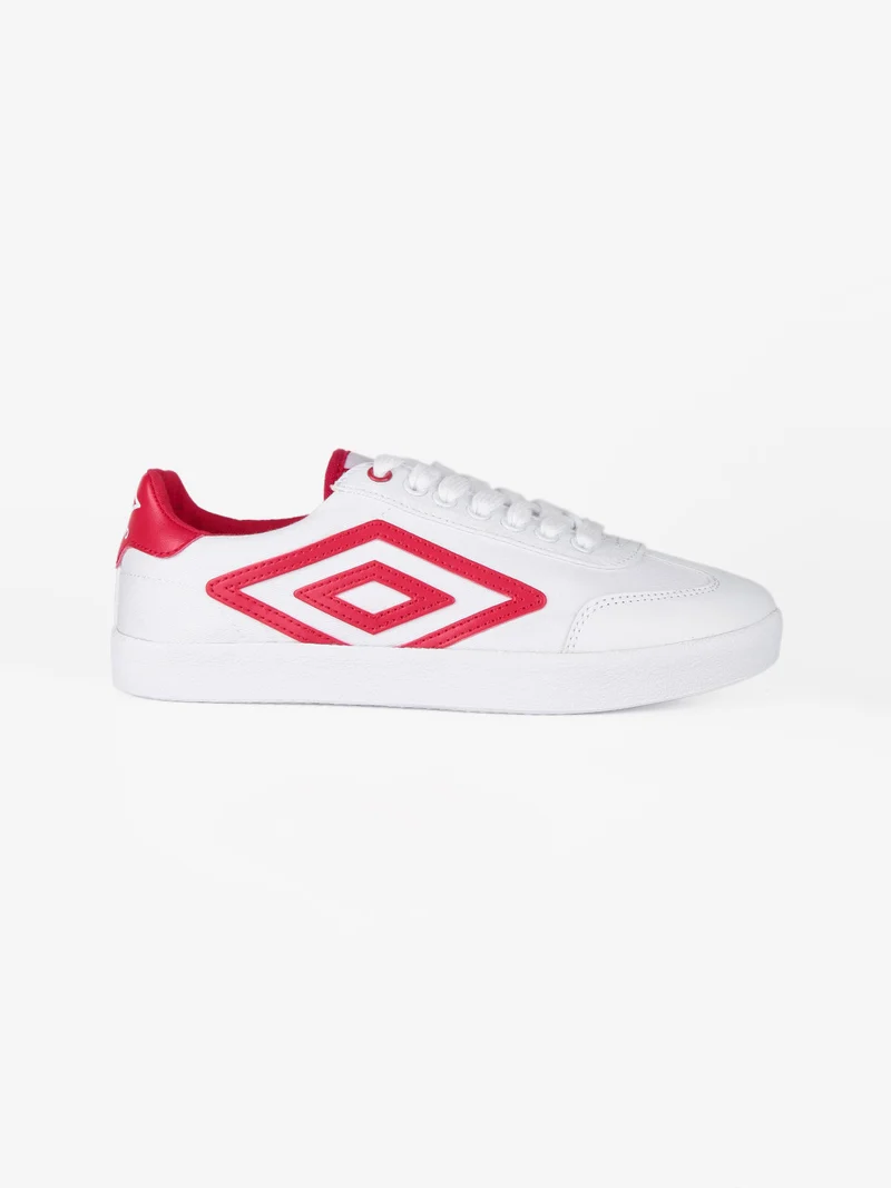 Sneakers basse in tela - rosso