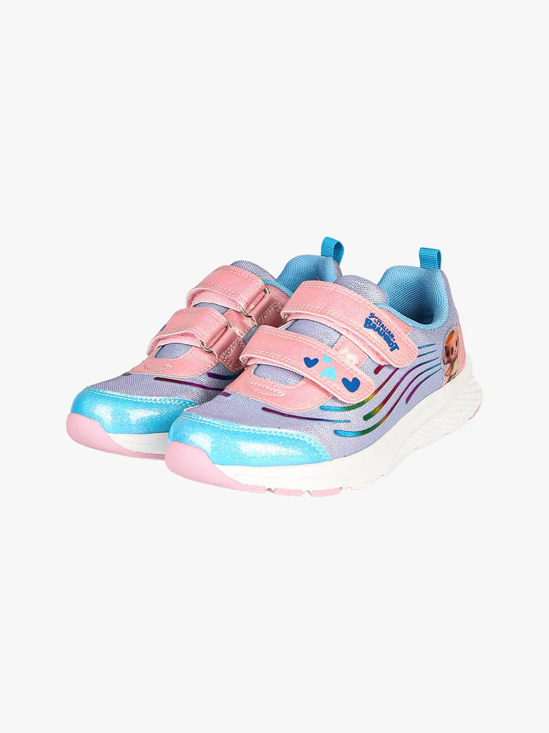 Sneakers da ragazza con cinturini a strappo - multicolore