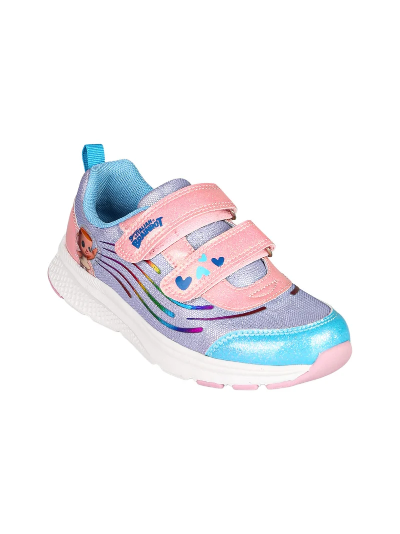 Sneakers da ragazza con cinturini a strappo - multicolore