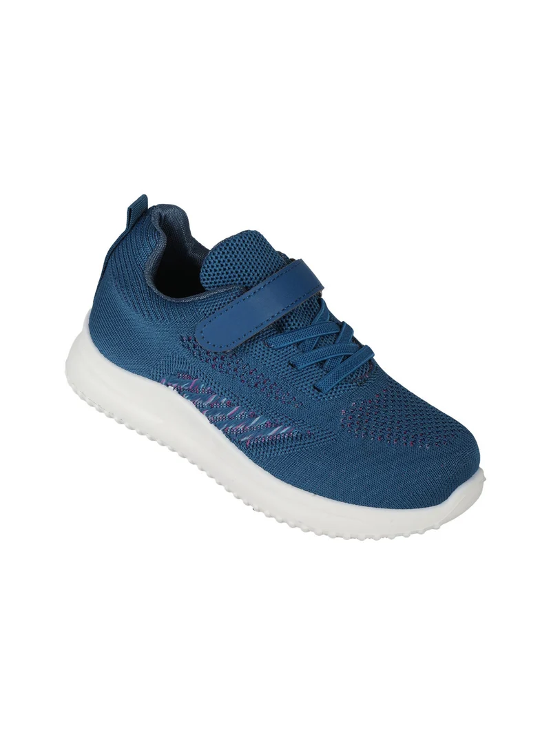 Sneakers da bambina con strappo - jeans