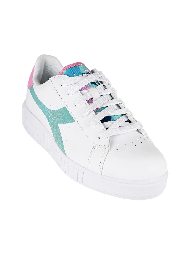 GAME STEP WONDERLAND Sneakers stringate da ragazza - bianco
