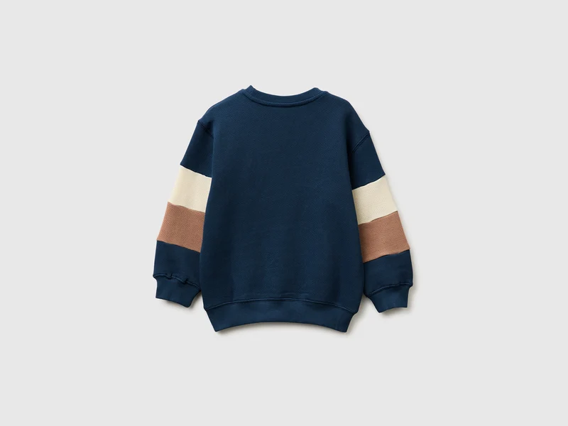 Sweatshirt mit geschlossenem Farbblock