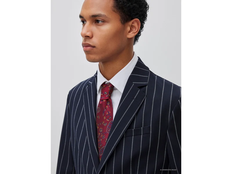 Gestreifter Blazer