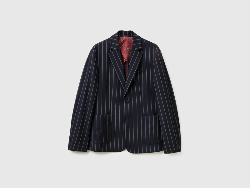 Gestreifter Blazer