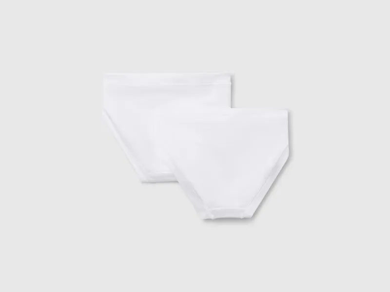 Zwei Slips aus superelastischer Bio-Baumwolle