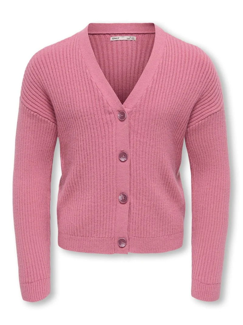 KOGMANDY LS SHORT BOXY CARDIGAN KNT NOOS