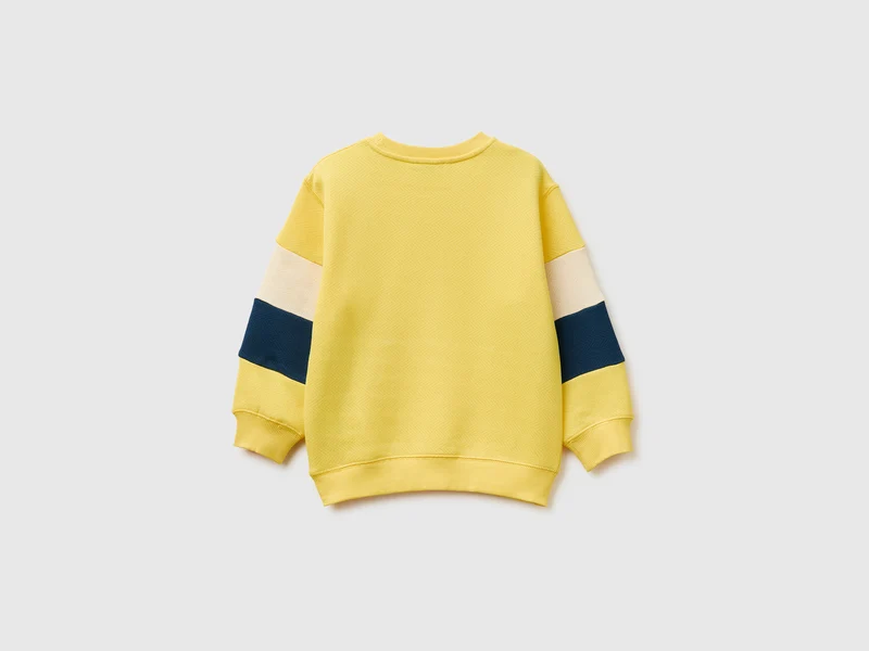 Sweatshirt mit geschlossenem Farbblock