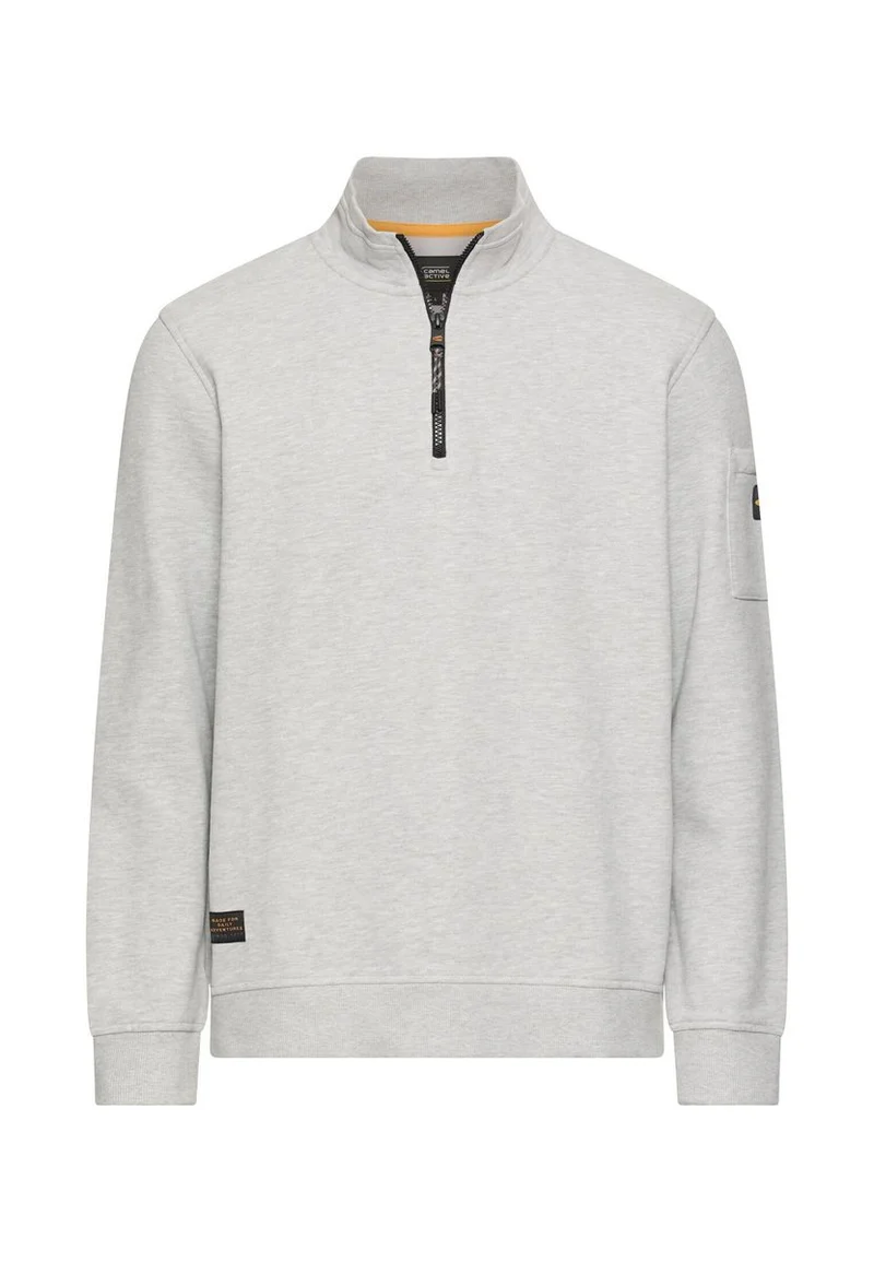 Sweatshirt mit Troyerkragen