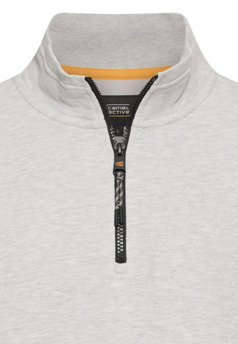 Sweatshirt mit Troyerkragen
