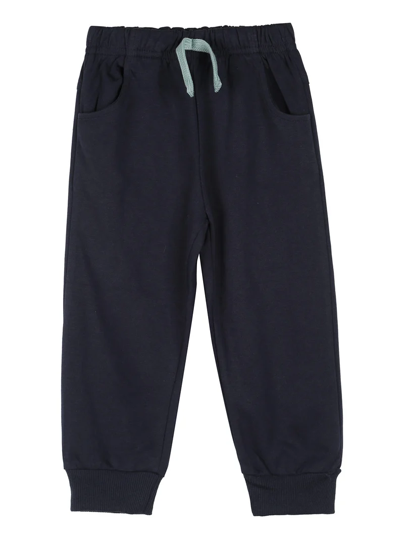 Completo tuta 3 pezzi da neonato con cappuccio e zip - acqua marina