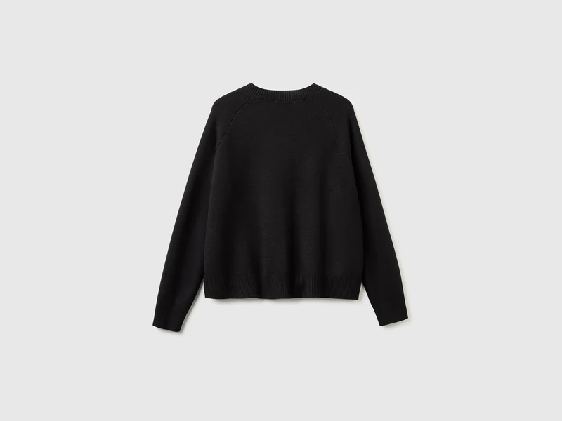 Strickjacke mit Knöpfen
