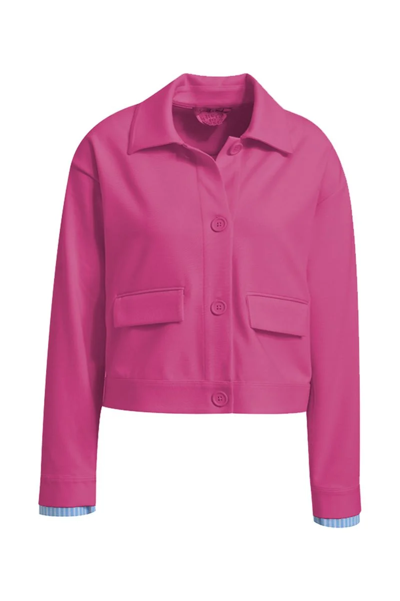 INTERLOCK SHORT JACKET