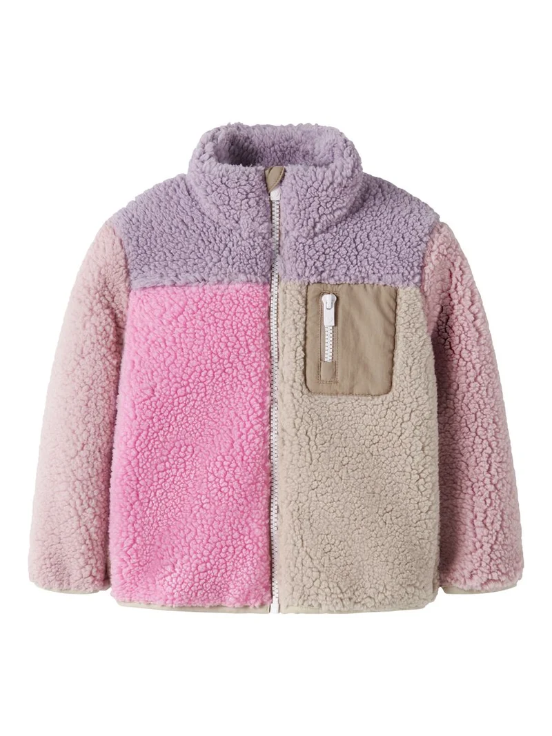 NMFMONICA TEDDY JACKET BLOCK