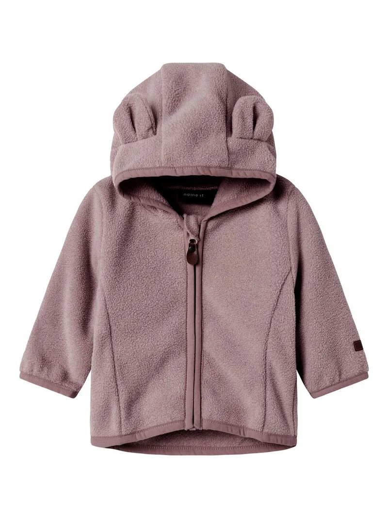 NBNMEEKO FLEECE JACKET MELANGE NOOS