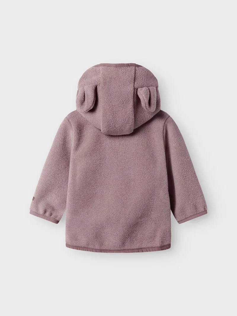 NBNMEEKO FLEECE JACKET MELANGE NOOS