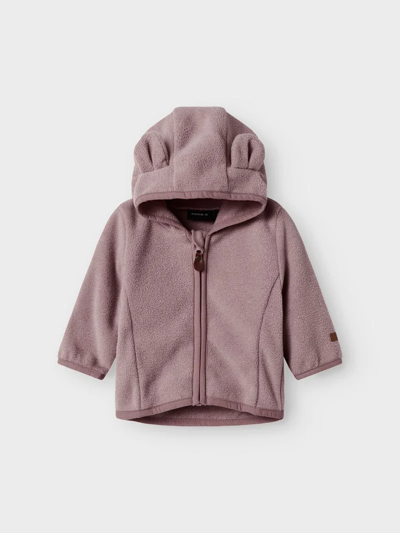 NBNMEEKO FLEECE JACKET MELANGE NOOS