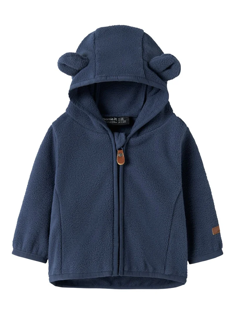 NBNMEEKO FLEECE JACKET MELANGE NOOS