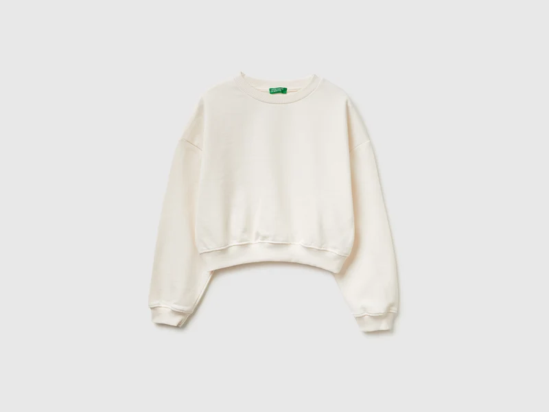 Kurz geschnittenes Sweatshirt