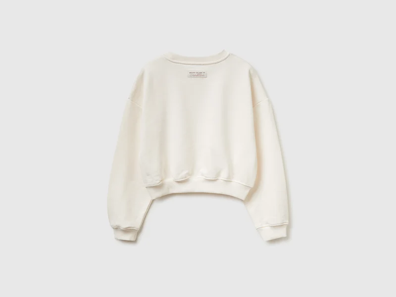 Kurz geschnittenes Sweatshirt