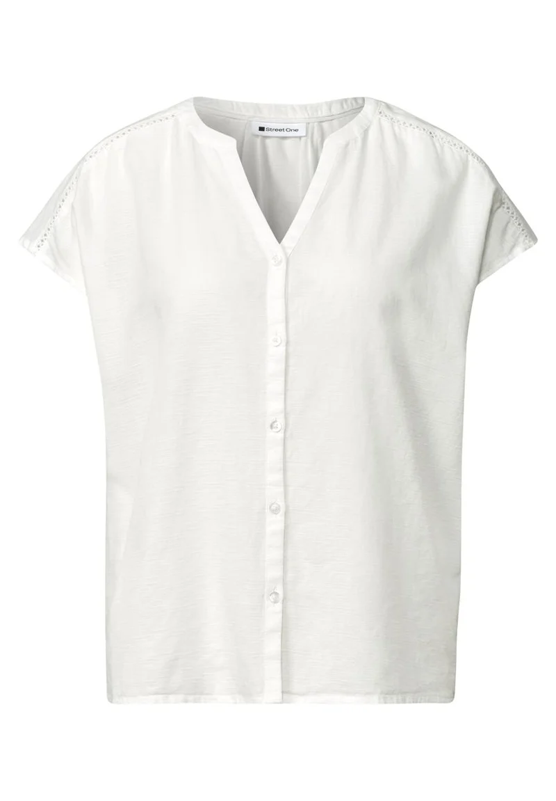 Dropped Shoulder Blusenshirt mit Tape