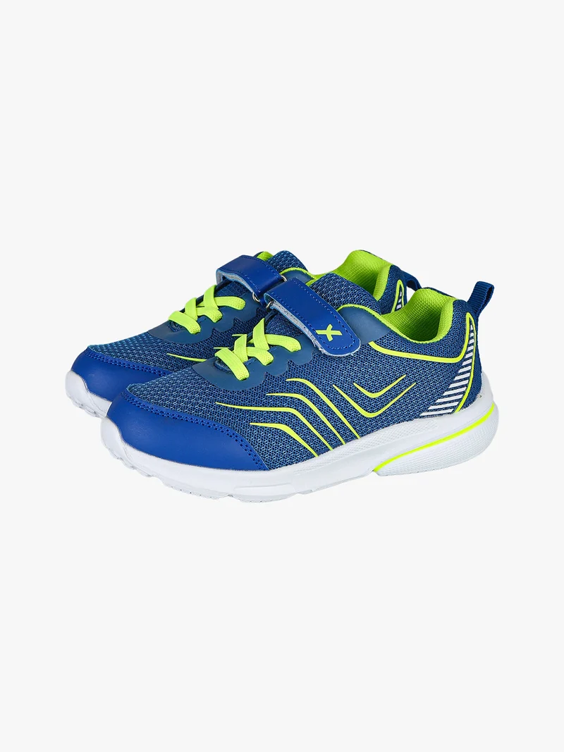 Sneakers sportive da bambino con strappo - azzurro