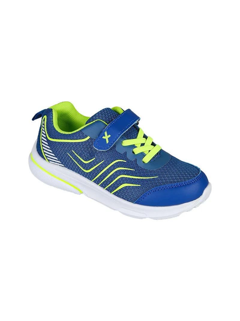 Sneakers sportive da bambino con strappo - azzurro