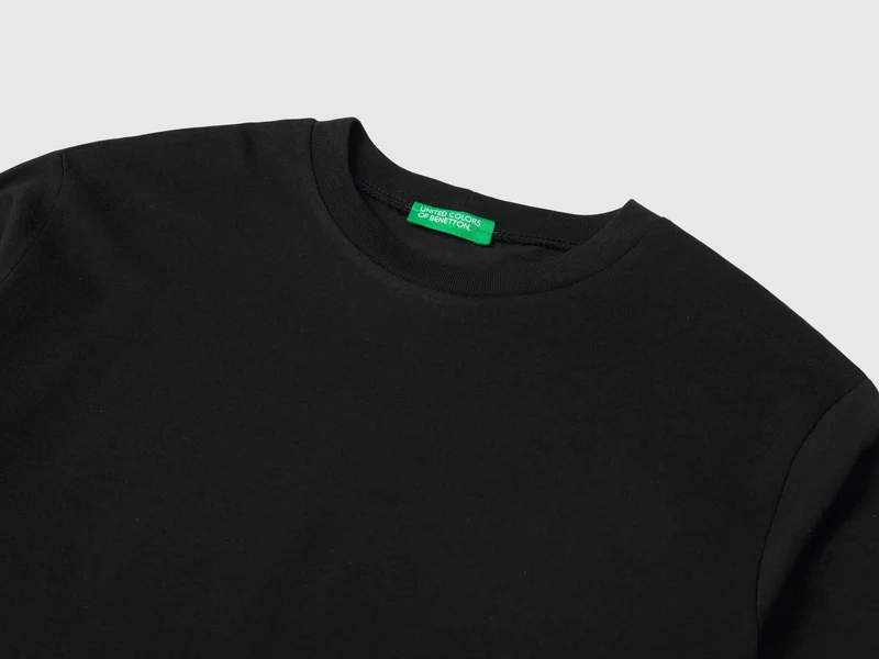 T-Shirt aus Baumwolle mit Rundhalsausschnitt