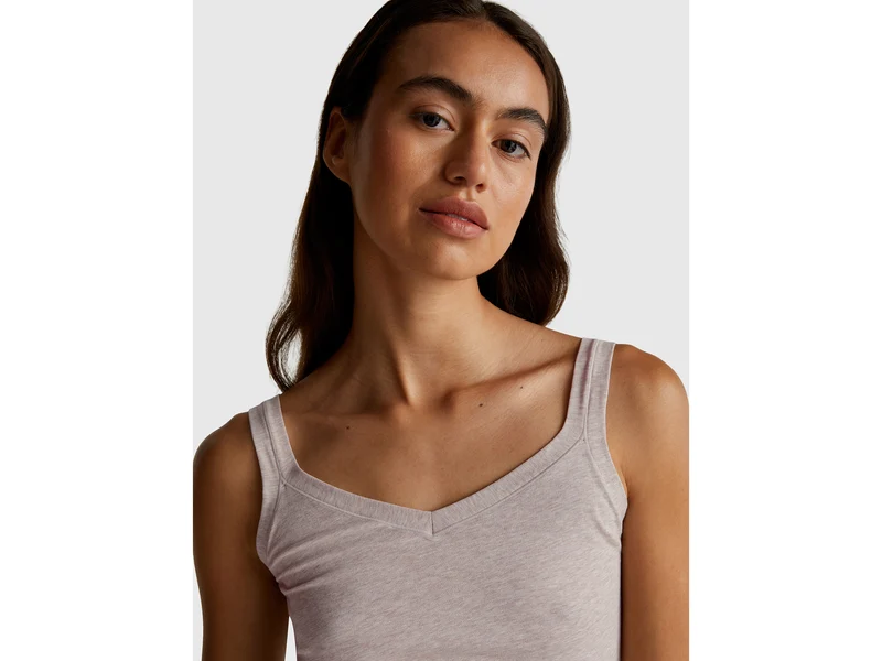 Tanktop aus superelastischer Baumwolle