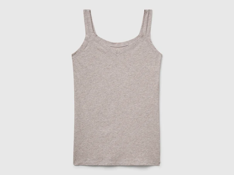 Tanktop aus superelastischer Baumwolle