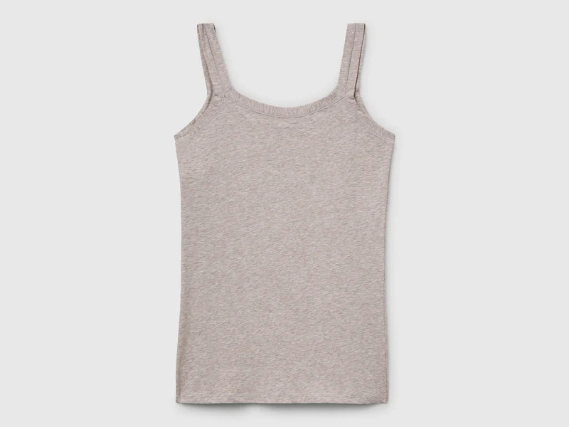Tanktop aus superelastischer Baumwolle